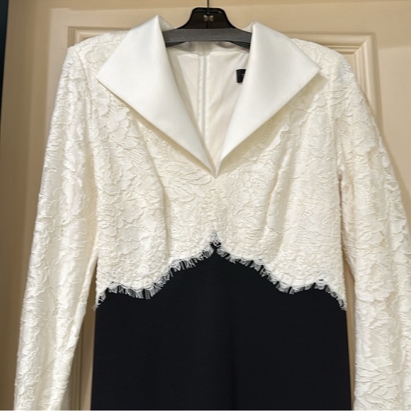 Tadashi Shoji Black & white evening dress - Picture 2 of 8